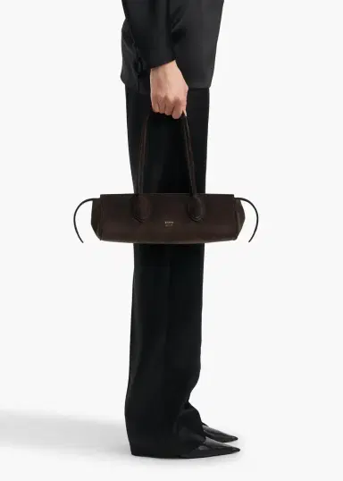 Khaite Donna Shoulder Bag In Ebano | Thumbnail 5 Khaite Donna Shoulder Bag In Ebano | Thumbnail 5