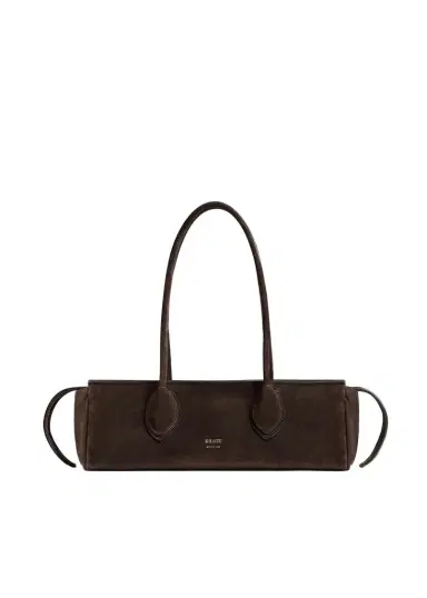 Khaite Donna Shoulder Bag In Ebano | Thumbnail 1 Khaite Donna Shoulder Bag In Ebano | Thumbnail 1