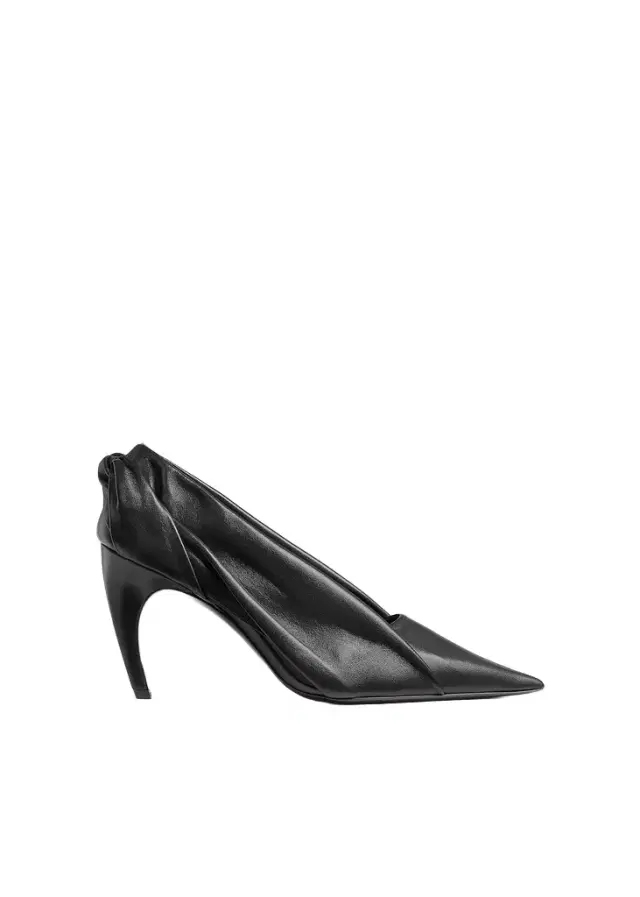 Eve Pump In Black Leather Eve Pump In Black Leather