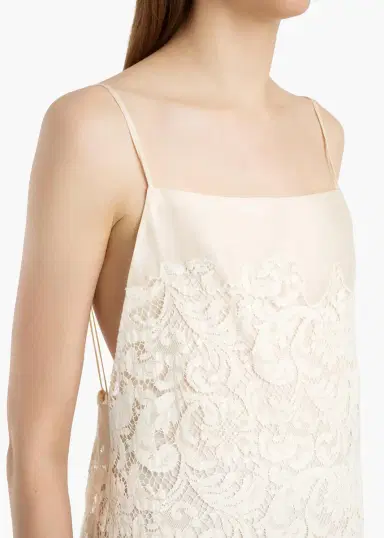 Khaite Neema Top In Ivory Glow | Thumbnail 4 Khaite Neema Top In Ivory Glow | Thumbnail 4