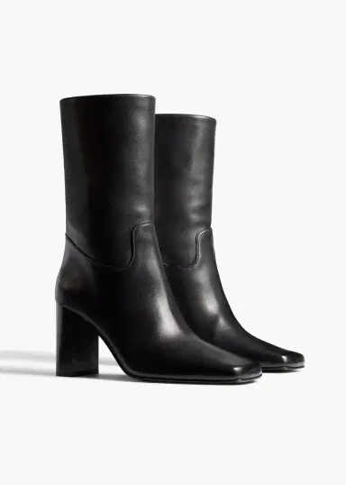 Khaite Petra Ankle Boot In Black | Thumbnail 2 Khaite Petra Ankle Boot In Black | Thumbnail 2