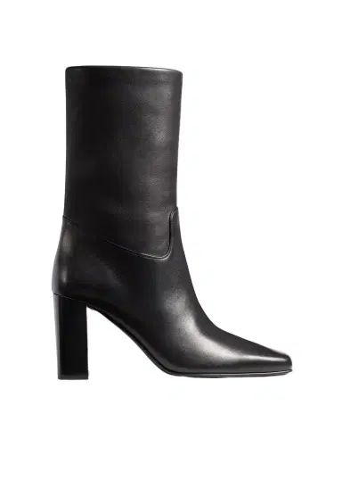 Khaite Petra Ankle Boot In Black | Thumbnail 1 Khaite Petra Ankle Boot In Black | Thumbnail 1