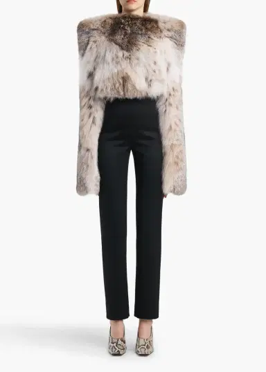 Khaite Ryden Pant In Black Wool | Thumbnail 2 Khaite Ryden Pant In Black Wool | Thumbnail 2
