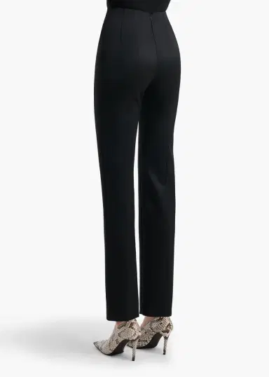 Khaite Ryden Pant In Black Wool | Thumbnail 4 Khaite Ryden Pant In Black Wool | Thumbnail 4
