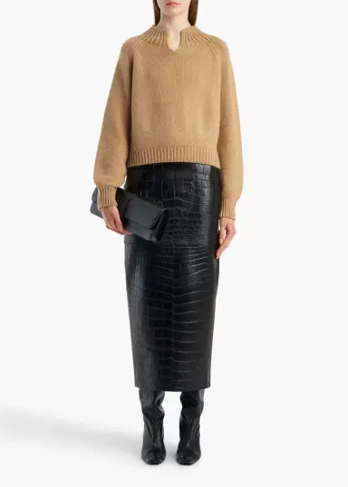 Khaite Cain Sweater In Biscotti | Thumbnail 2 Khaite Cain Sweater In Biscotti | Thumbnail 2