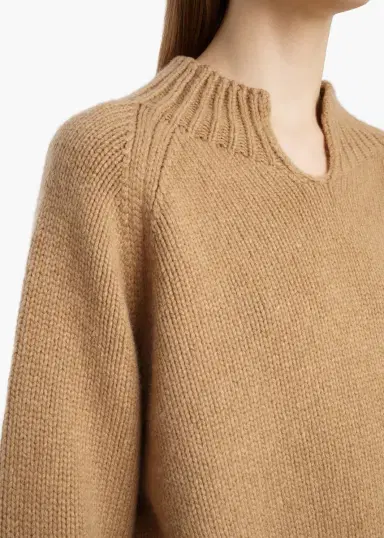 Khaite Cain Sweater In Biscotti | Thumbnail 5 Khaite Cain Sweater In Biscotti | Thumbnail 5