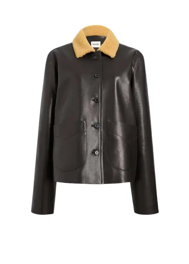 Khaite Wilson Caban In Black