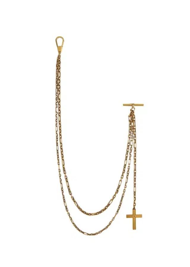 Khaite Wallet Chain In Antique Gold
