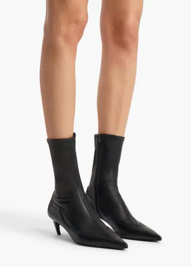 Khaite Valerie Mid-Calf Boot In | Thumbnail 5 Khaite Valerie Mid-Calf Boot In | Thumbnail 5