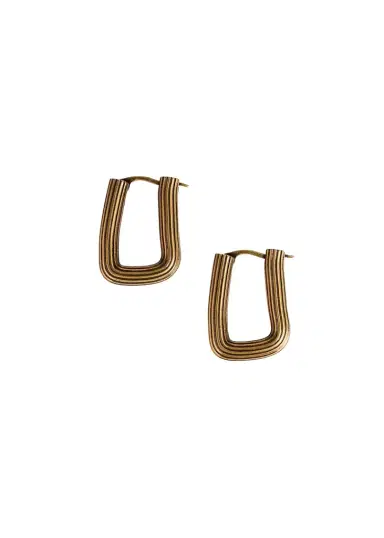 Khaite Santa Fe Rectangular Earrings In | Thumbnail 1 Khaite Santa Fe Rectangular Earrings In | Thumbnail 1