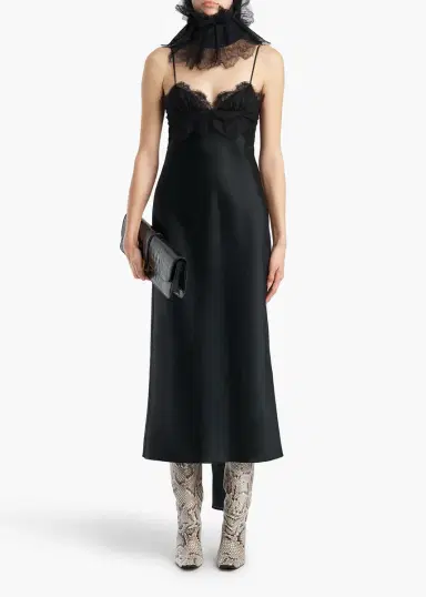 Khaite Joelle Dress In Black | Thumbnail 2 Khaite Joelle Dress In Black | Thumbnail 2