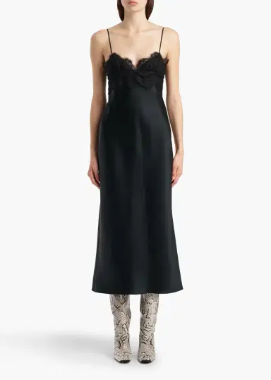 Khaite Joelle Dress In Black | Thumbnail 3 Khaite Joelle Dress In Black | Thumbnail 3