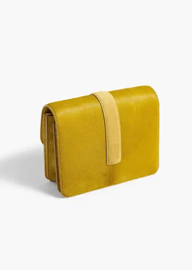 Khaite Blake Crossbody Bag In Golden Olive | Thumbnail 2