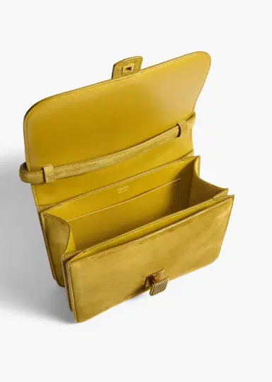 Khaite Blake Crossbody Bag In Golden Olive | Thumbnail 3