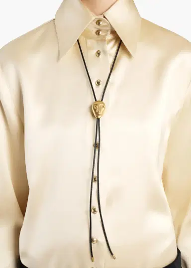 Khaite Visage Bolo Tie In | Thumbnail 2 Khaite Visage Bolo Tie In | Thumbnail 2