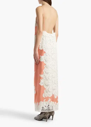 Khaite Nevis Dress In Coral | Thumbnail 4 Khaite Nevis Dress In Coral | Thumbnail 4