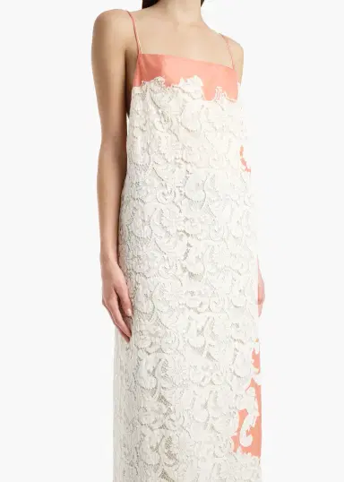 Khaite Nevis Dress In Coral | Thumbnail 5 Khaite Nevis Dress In Coral | Thumbnail 5