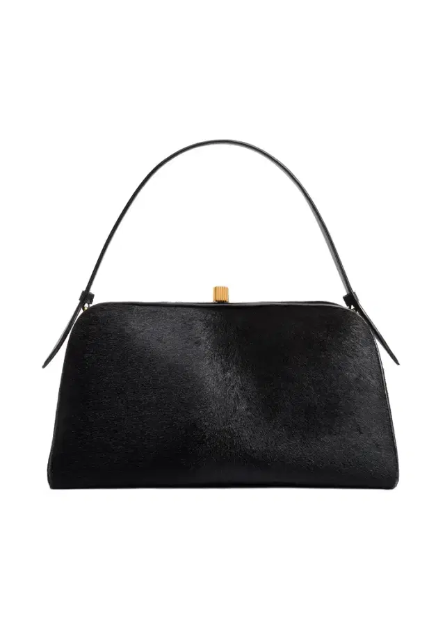 Khaite Cate Bag In Black Haircalf