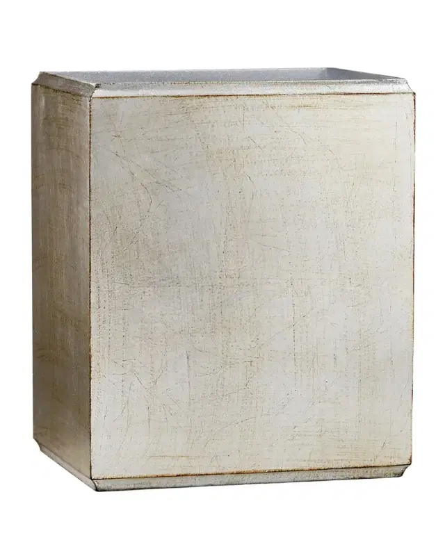 Labrazel York Silver Wastebasket