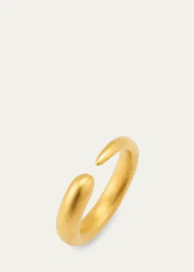 Khiry Khartoum Stacking Ring in Nude Matte 18K Gold Vermeil | Thumbnail 3