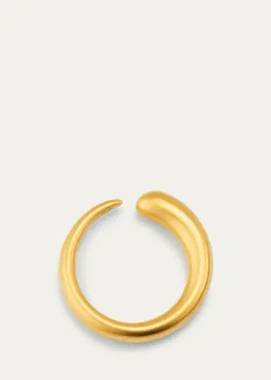 Khiry Khartoum Stacking Ring in Nude Matte 18K Gold Vermeil | Thumbnail 4