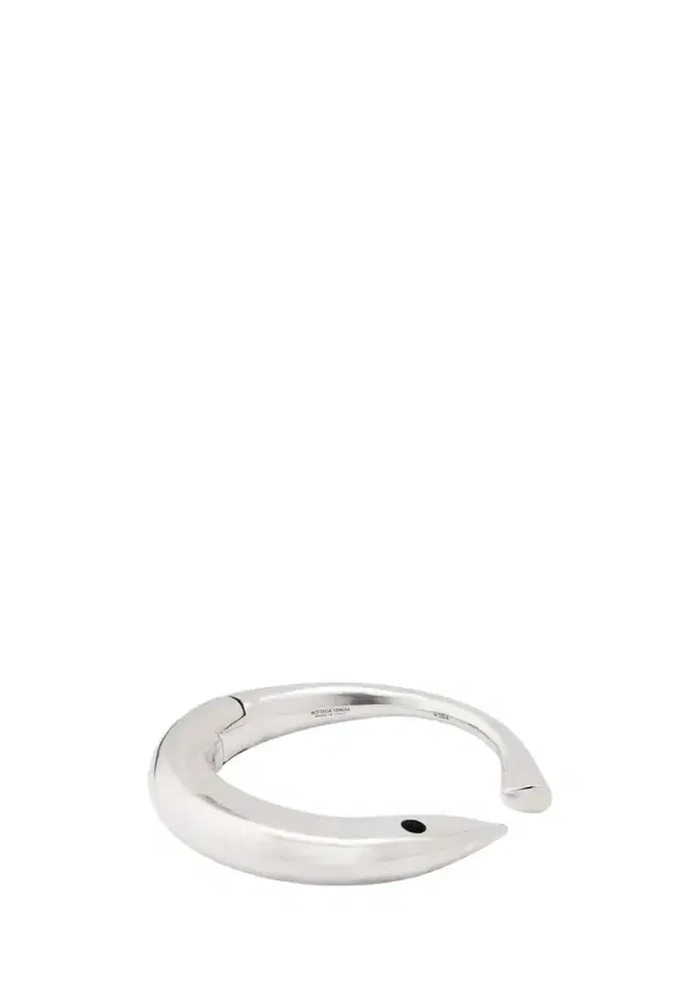 Bottega Veneta Sterling Silver Hinge Bracelet