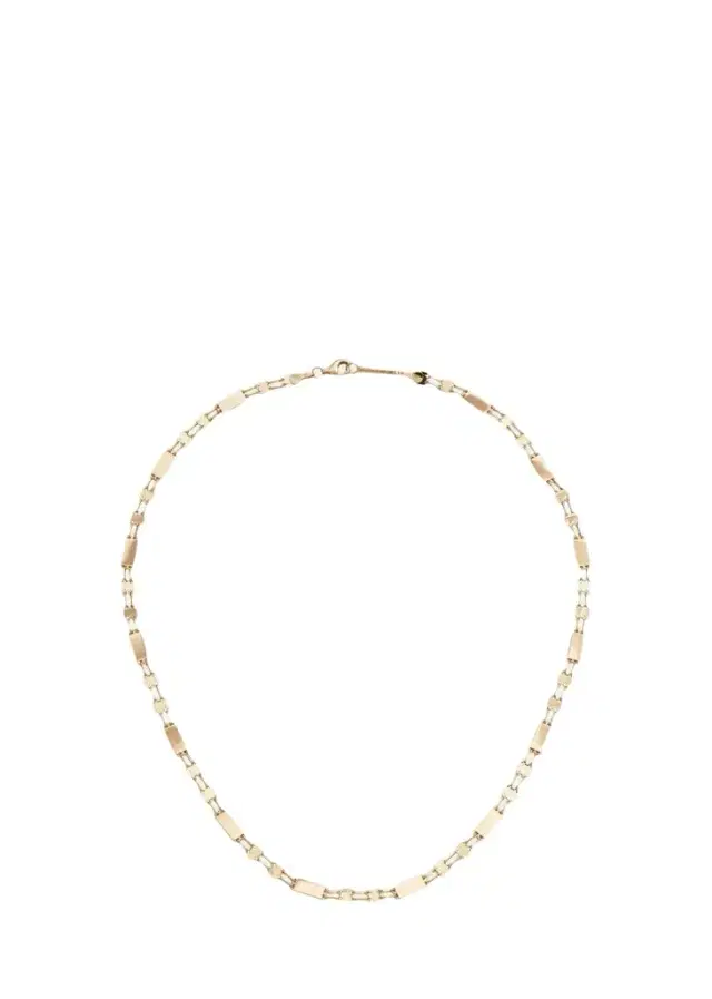 Lana At Barts 14K Yellow Gold Tag Station Chain Necklace