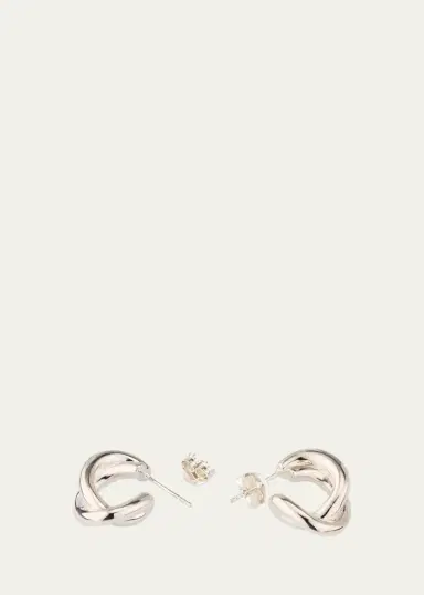 LIÉ STUDIO The Diana 18K Gold Plated Statement Earrings | Thumbnail 4