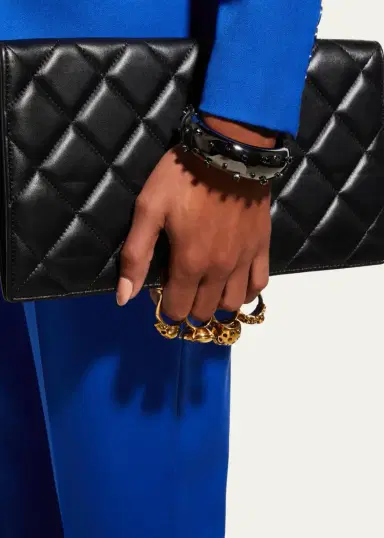 Alexander McQueen Jeweled Circular Cuff | Thumbnail 2