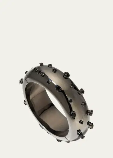 Alexander McQueen Jeweled Circular Cuff | Thumbnail 3
