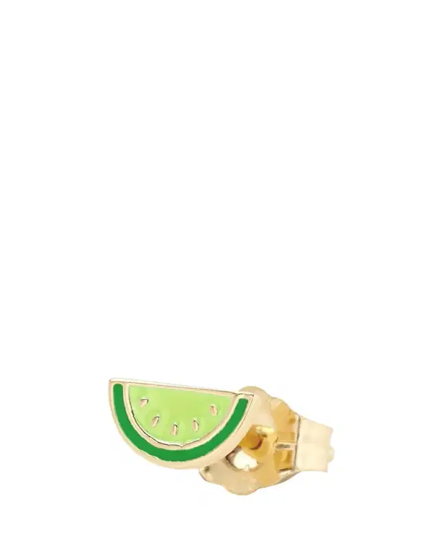 Alison Lou 14K Yellow Gold Citrus Stud Earring, Single