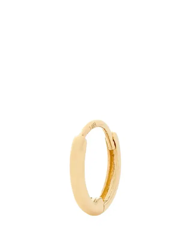 Alison Lou 14K Gold Mini Huggie Earring, Single