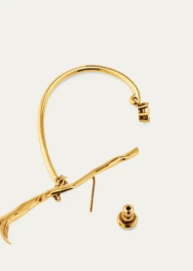 Alexander McQueen Tudor Rose Earring | Thumbnail 4