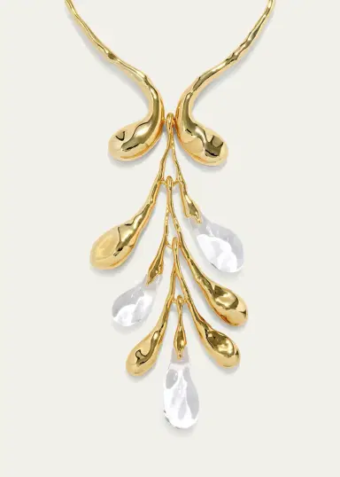 ALEXIS BITTAR Liquid Lucite Sapling Collar Necklace | Thumbnail 3