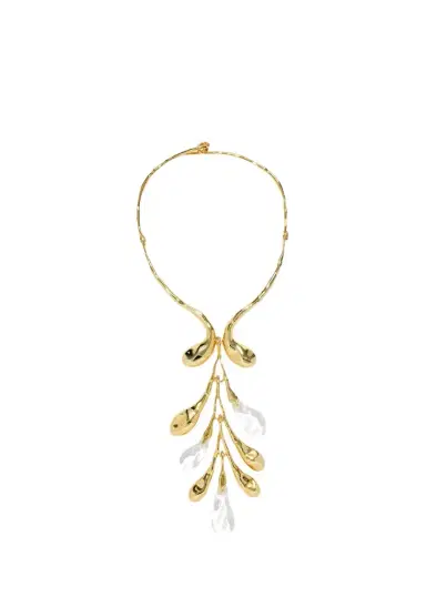ALEXIS BITTAR Liquid Lucite Sapling Collar Necklace | Thumbnail 1