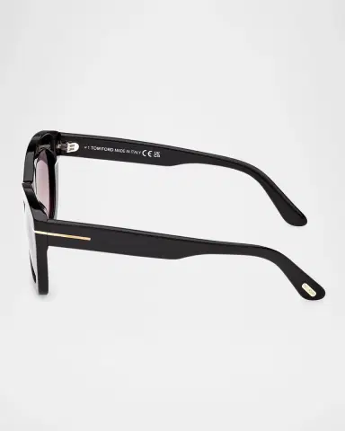 Tom Ford Linda-02 Polarized Acetate Cat-Eye Sunglasses | Thumbnail 4