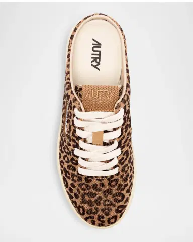 Autry Leopard-Printed Mesh Sneaker Mules | Thumbnail 4