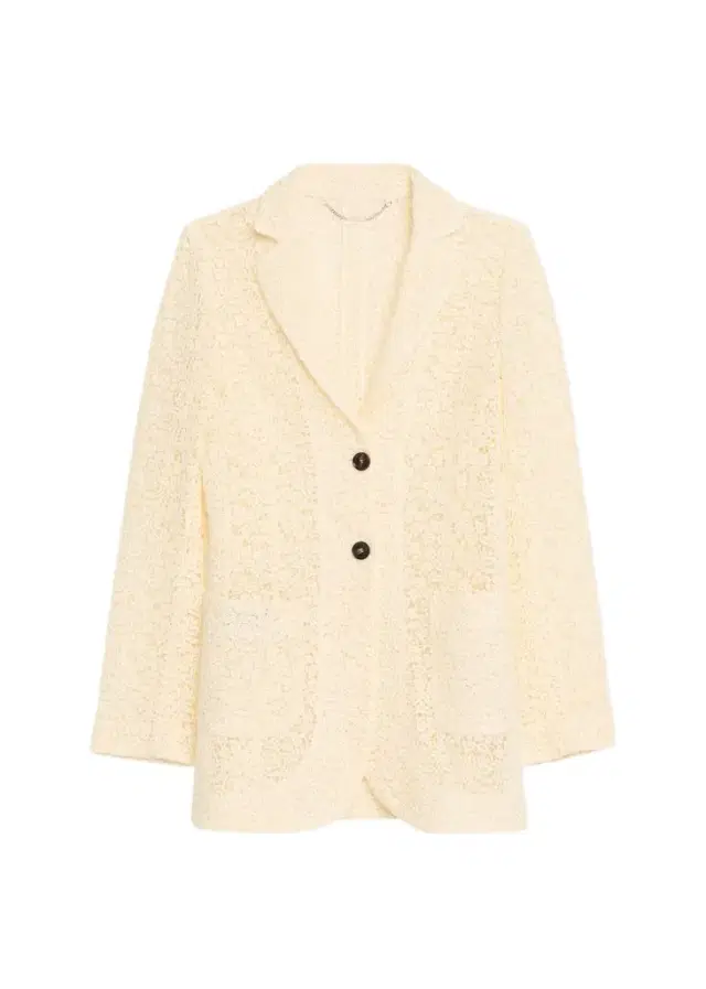 Kiton Cotton Macrame Single-Breasted Jacket