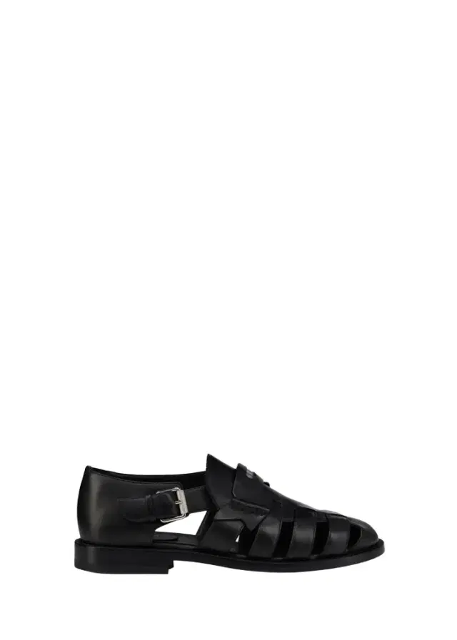 Christian Louboutin Men's Kemet Leather Fisherman Sandals