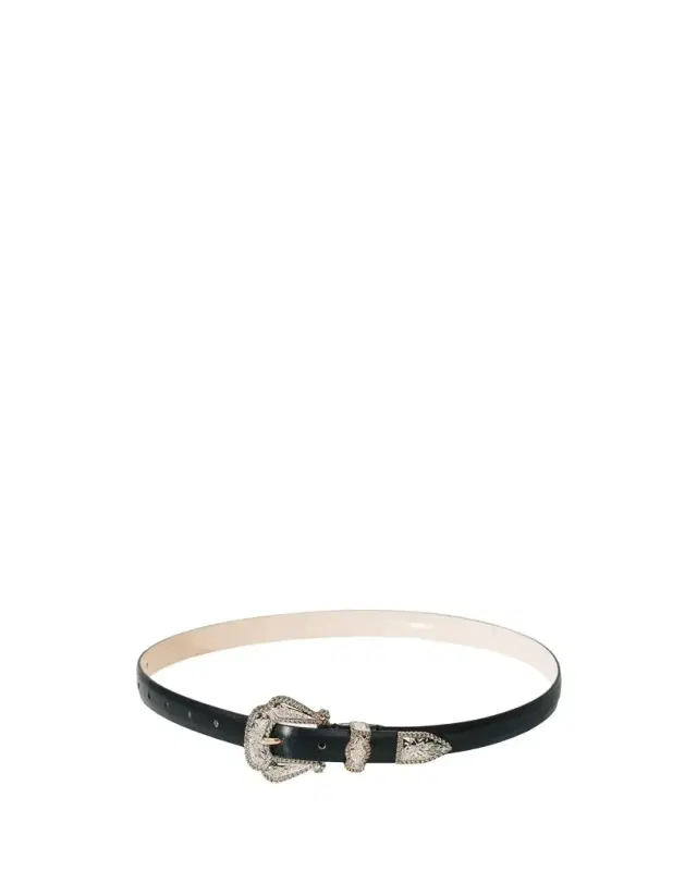 Déhanche Santo Mixed Metal Leather Belt