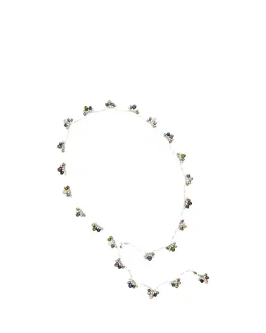 Presley Oldham Fringe Necklace with Multicolor Pearls, 36"L | Thumbnail 1 Presley Oldham Fringe Necklace with Multicolor Pearls, 36"L | Thumbnail 1