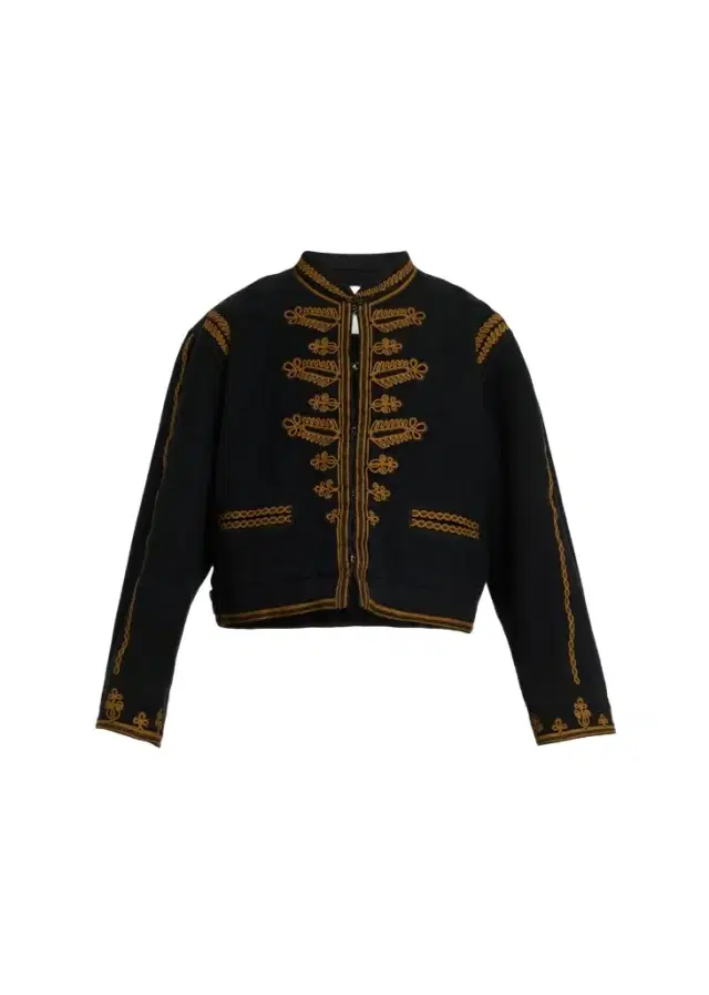 Etoile Isabel Marant Emalia Embroidered Military-Style Jacket
