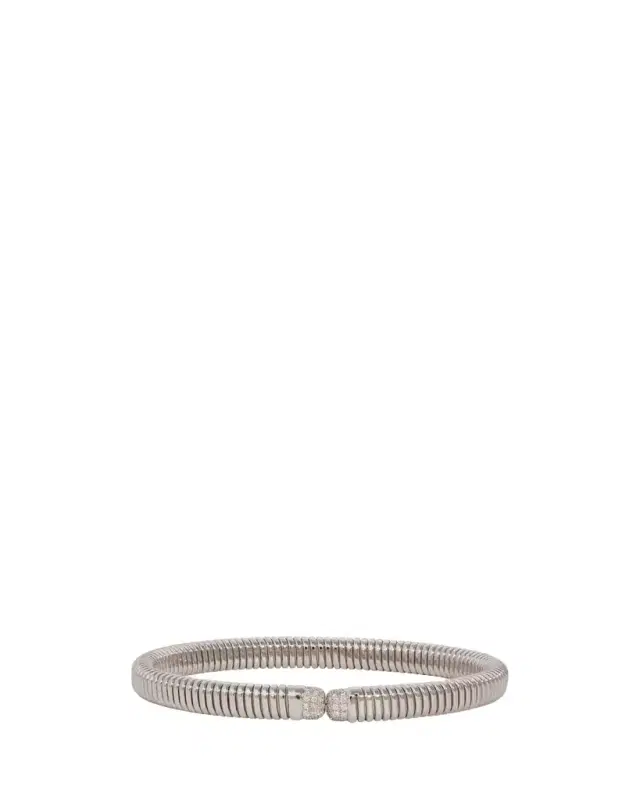 SIDNEY GARBER 18K White Gold Bettina Bracelet with Diamonds