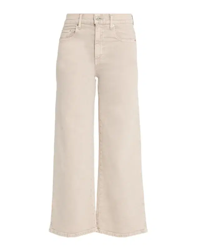 Le Jean Juliette Wide-Leg Ankle Jeans