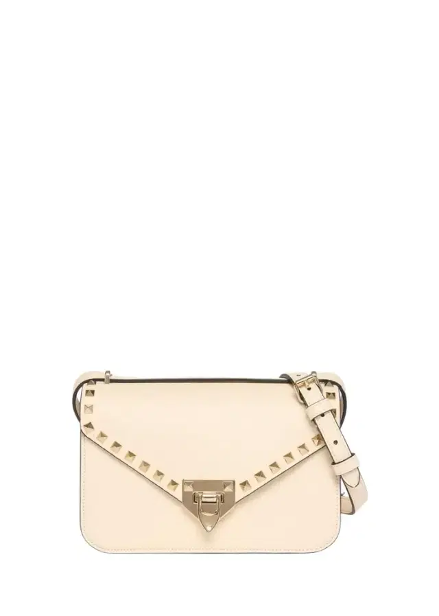 Valentino Garavani Small Rockstud Leather Shoulder Bag