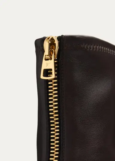 Giuseppe Zanotti 25mm Leather Combat Boots | Thumbnail 3