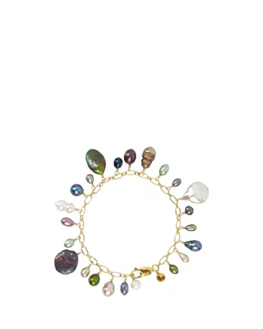 Presley Oldham Compost Bracelet with Multicolor Pearls | Thumbnail 2 Presley Oldham Compost Bracelet with Multicolor Pearls | Thumbnail 2