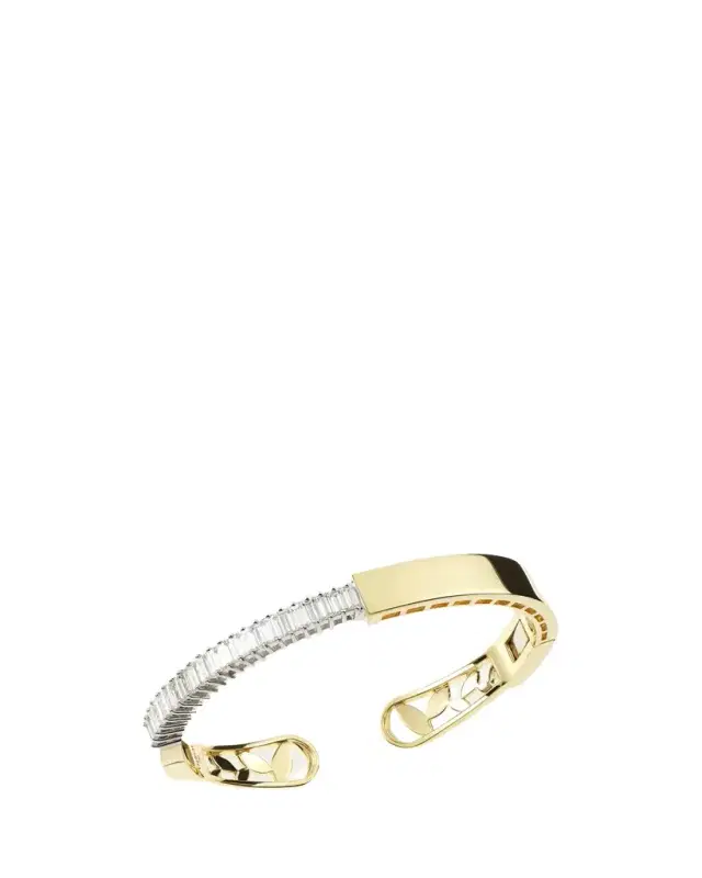 YEPREM Golden Strada Bangle Bracelet