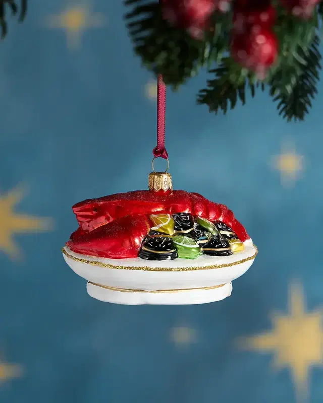 Exclusive Lobster with Mussels Christmas Ornament