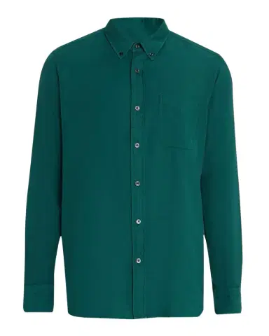 Tom Ford Men's Cotton and Cashmere Pocket Sport Shirt | Thumbnail 1